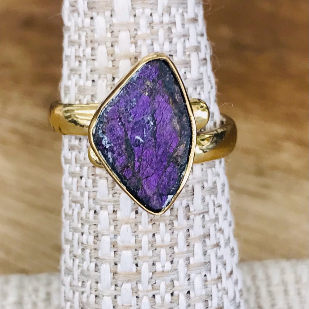 Charles Albert Alchemia adjustable Purpurite ring